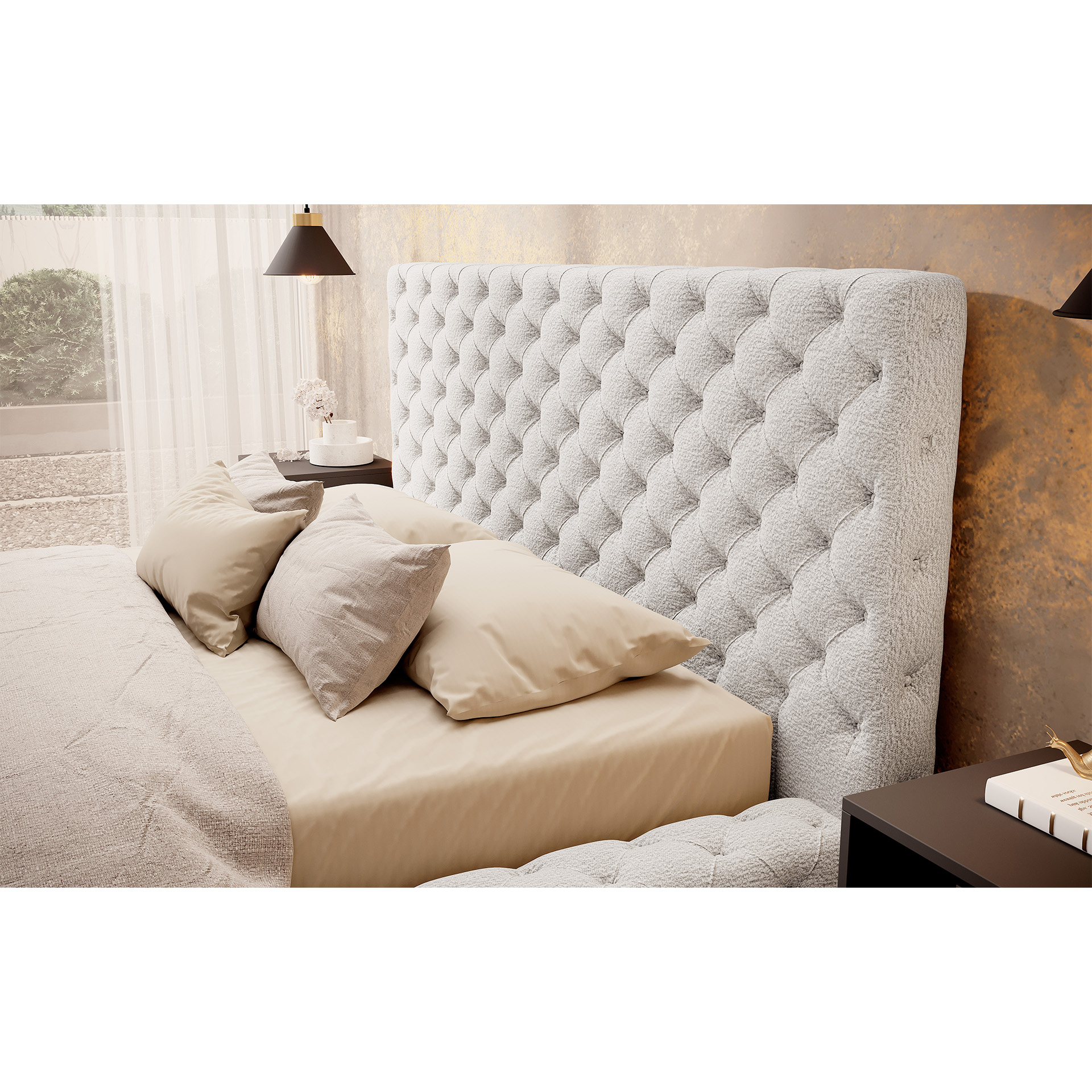 Prinča stila gulta 180x200 — 5 attēls