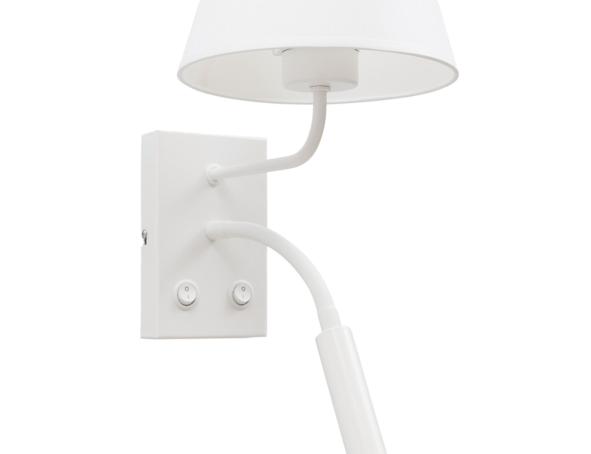 Vespillo, 18x26x38cm Sienas lampa 2A balta — изображение 3