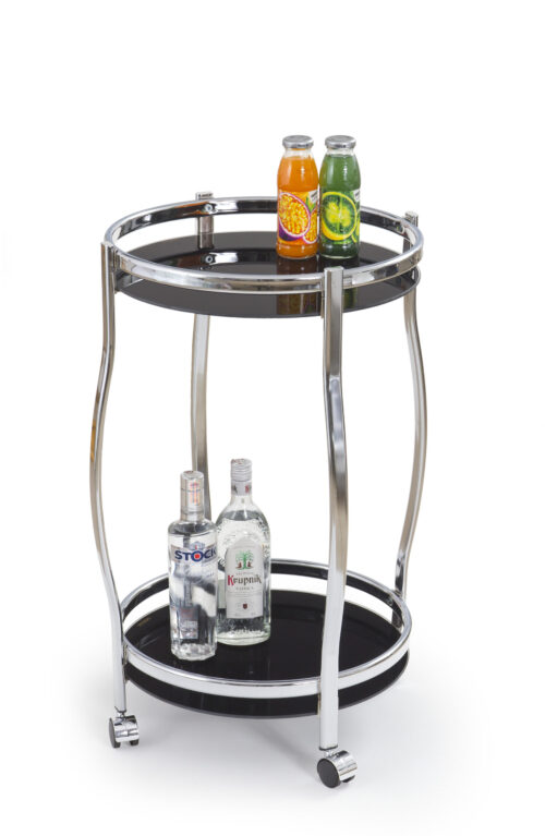 BAR-8 bāra galda krāsa: melna