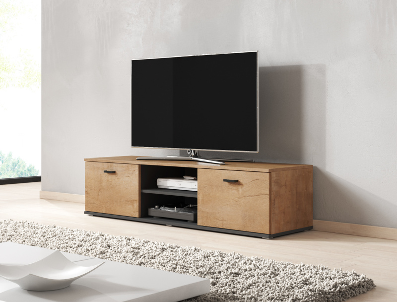 SOHO RTV140 lefkas ozols/melns
