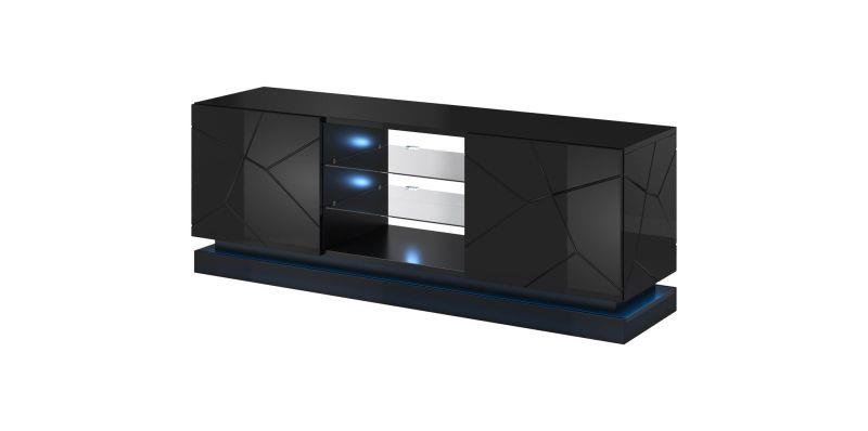 TV statīvs QIU 160 melns — изображение 4