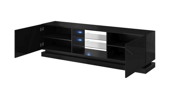 TV statīvs QIU 200 melns — изображение 2