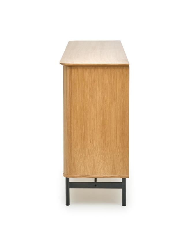 SMART KM-1 kumode, krāsa: dabīgs ozols/melna — 3 attēls