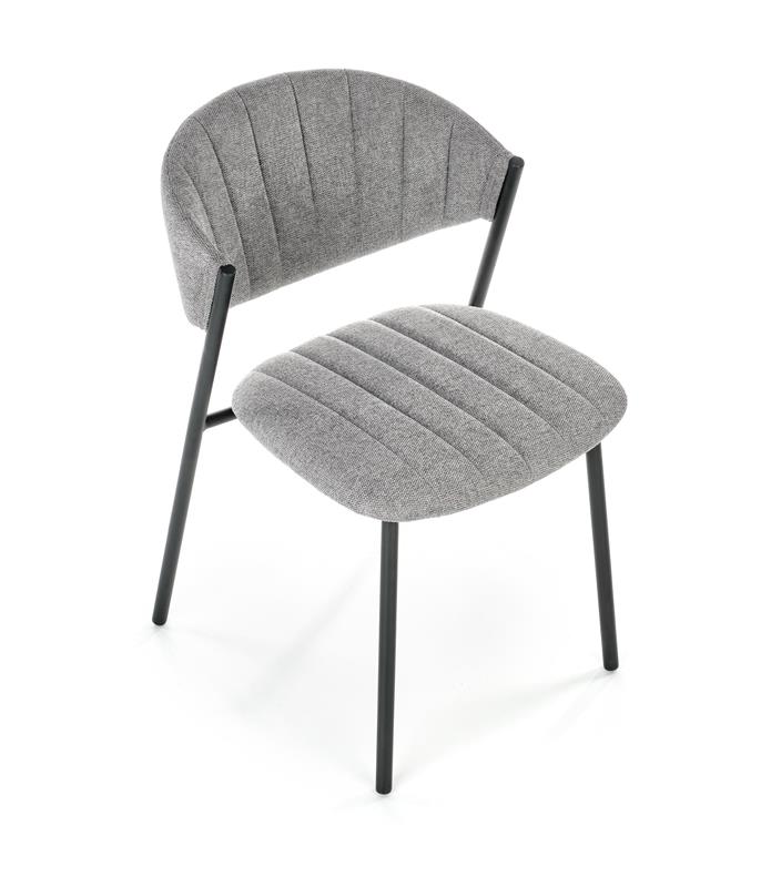K469 krēsls pelēks — 10 attēls