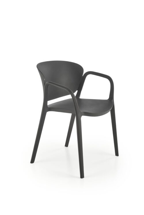 K491 krēsls, melns