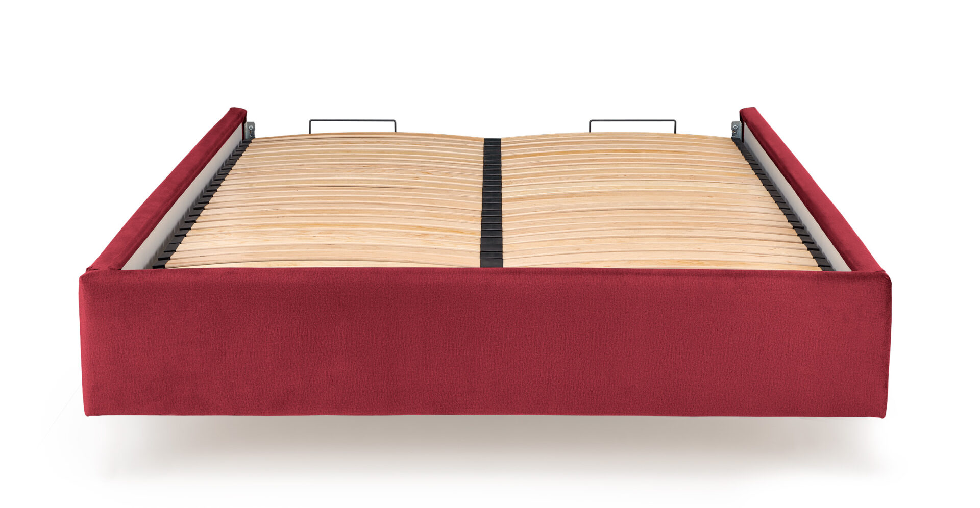 MODULO rāmja gulta 160, bordo krāsā Monolith 59