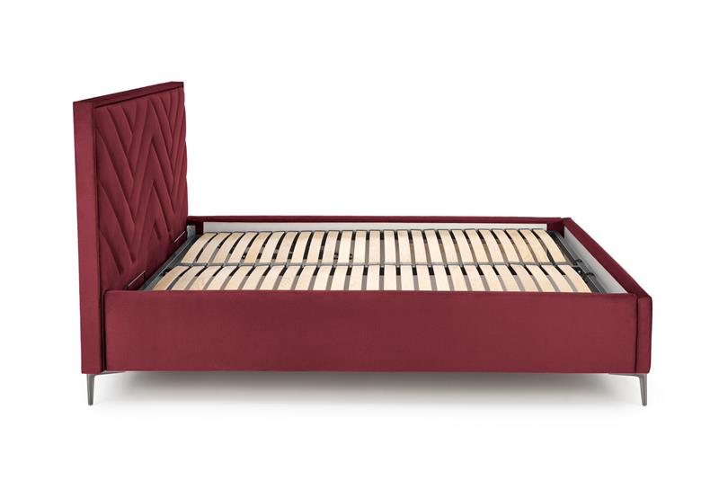 MODULO rāmja gulta 160, bordo krāsā Monolith 59 — 6 attēls