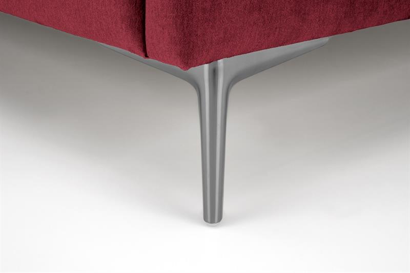 MODULO rāmja gulta 160, bordo krāsā Monolith 59 — 7 attēls
