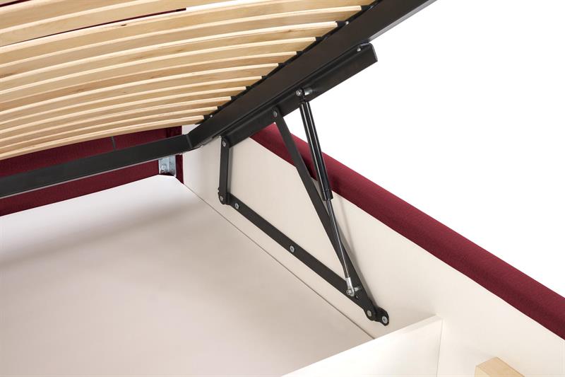 MODULO rāmja gulta 160, bordo krāsā Monolith 59 — 8 attēls