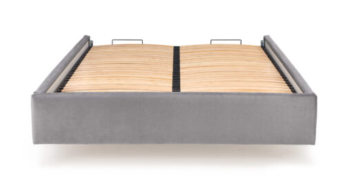 MODULO rāmja gulta 160, pelēka Monolith 85