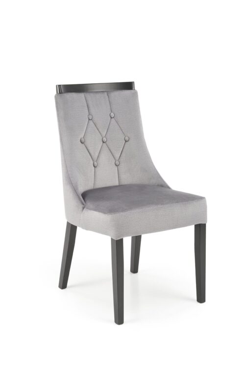 ROYAL krēsls, melns/pelēks Monolith 85