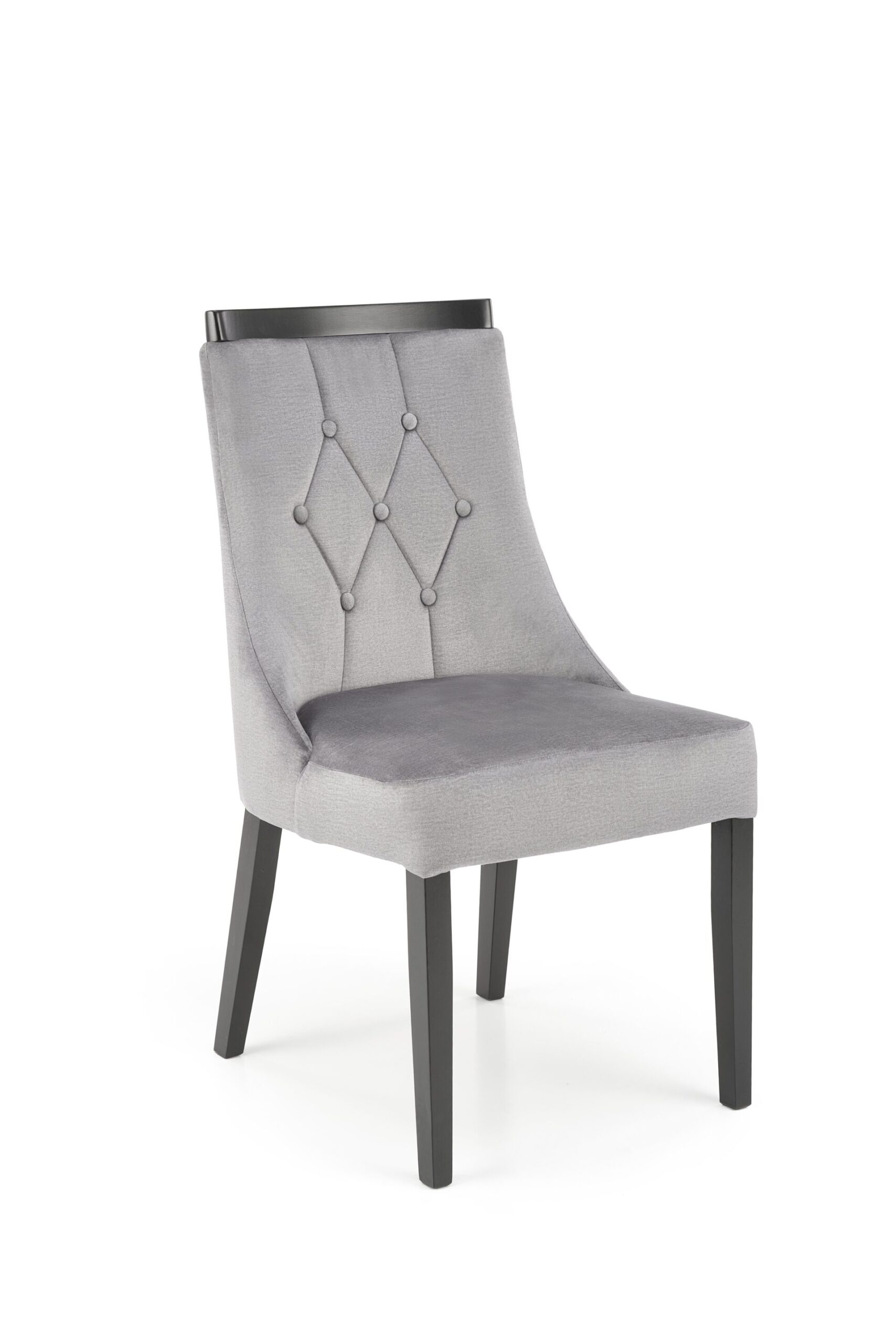 ROYAL krēsls, melns/pelēks Monolith 85