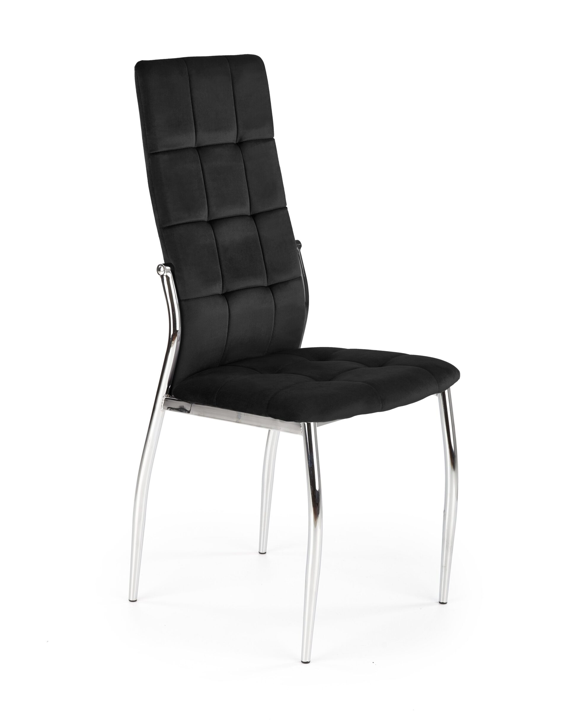 K416 krēsls, melns samts