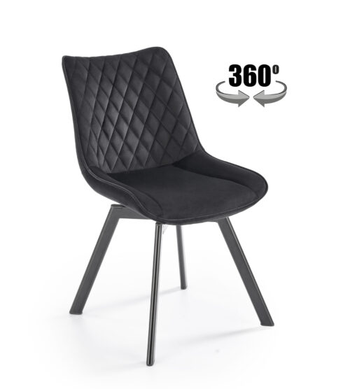 K520 krēsls, melns/melns