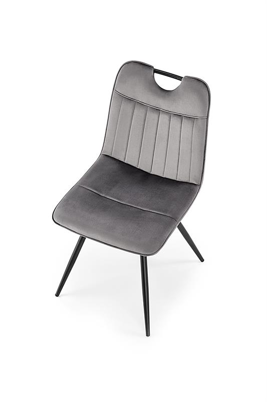 K521 krēsls, pelēks — 11 attēls