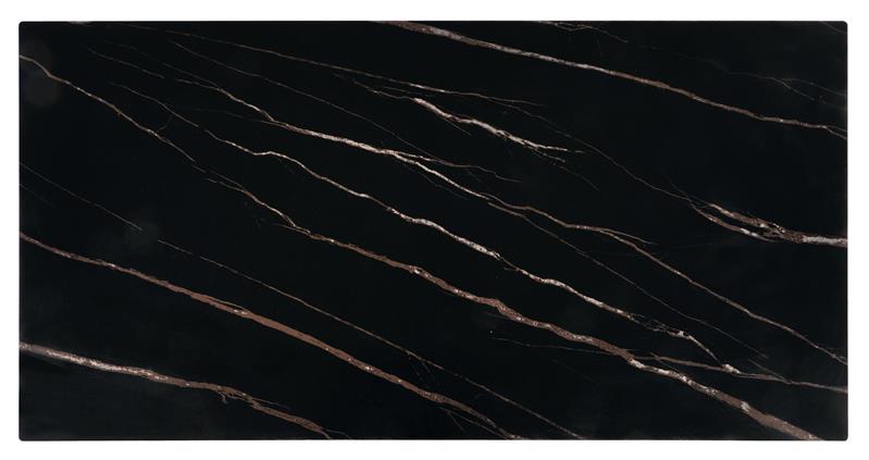 RAMONA kafijas galdiņš, melns marmors/valrieksts — изображение 2