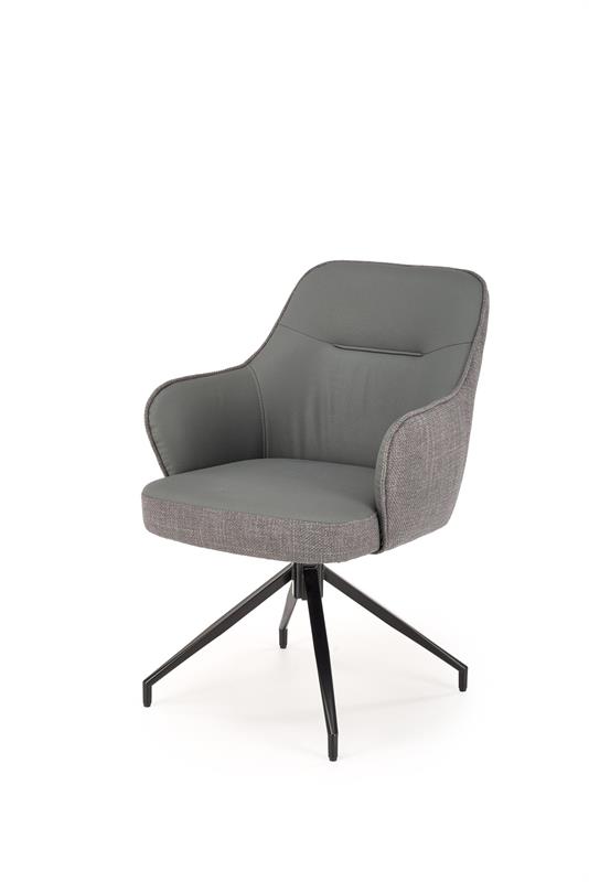 K527 krēsls, pelēks — изображение 12
