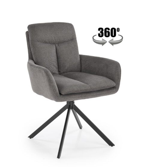K536 krēsls, pelēks