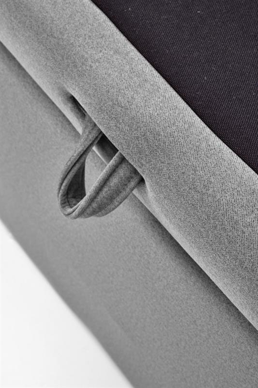 ASENTO 160 gulta, pelēka ELEMENT #23 — 12 attēls