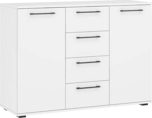 FORMO – KM-2 kumode modulārai skapju sistēmai – balta