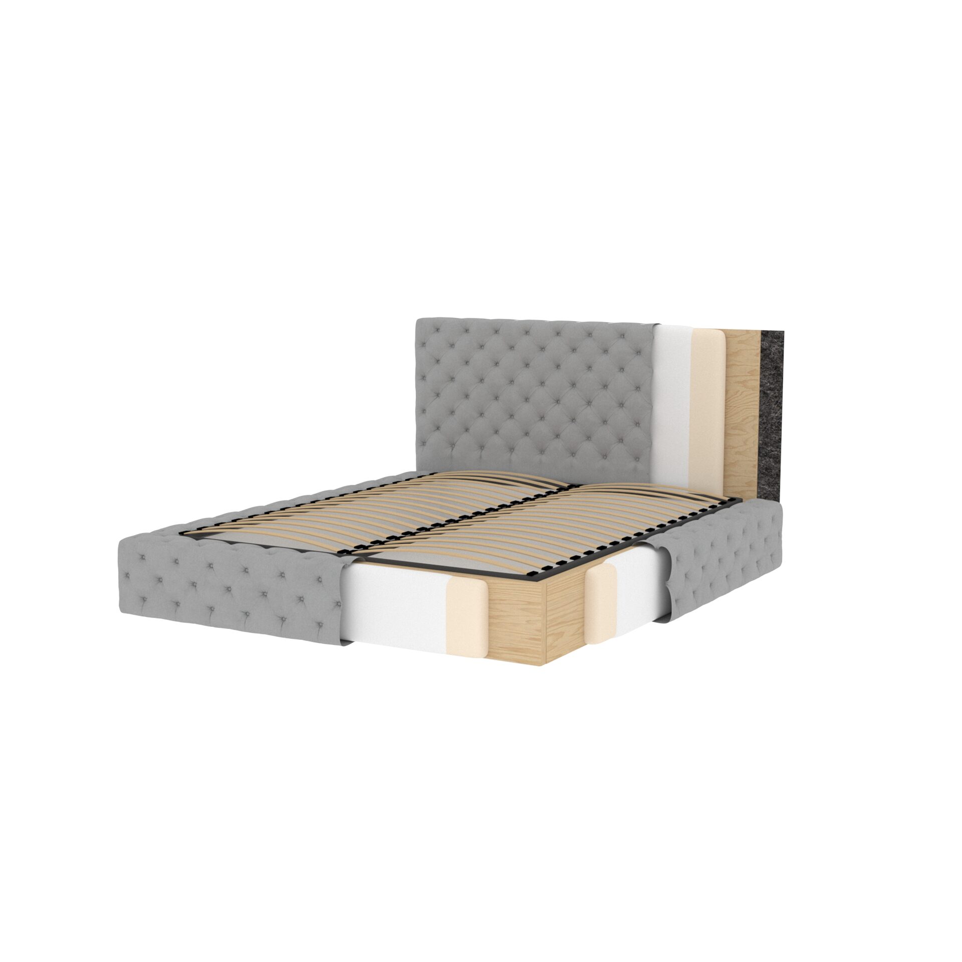 Prinča stila gulta 180x200 — 10 attēls