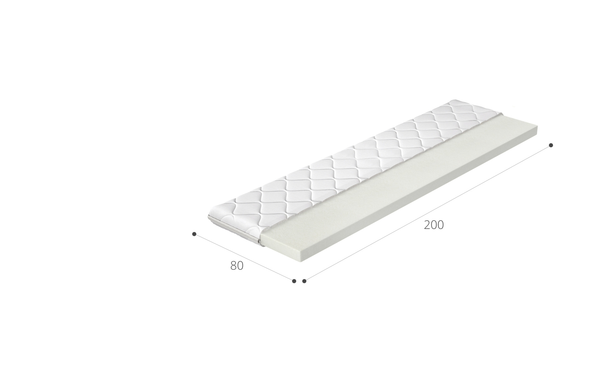 Topper T25 80x200 hipoalerģisks pārvalks — изображение 6