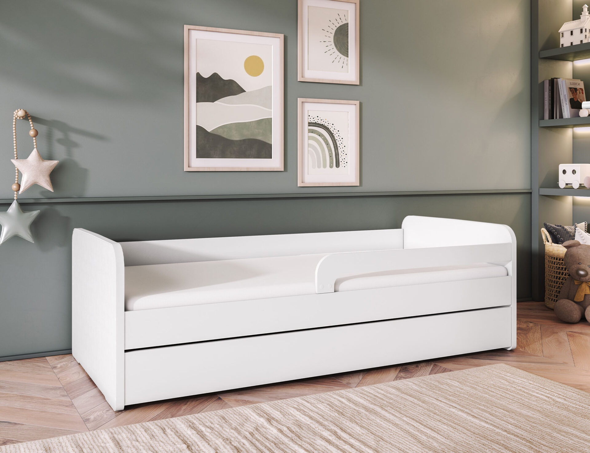 Duuli gulta ar 80x200 matraci — изображение 5
