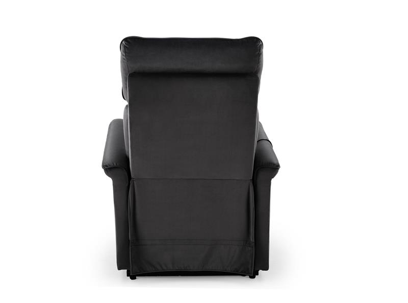 SEMIR 2 atpūtas krēsls, melns — изображение 6
