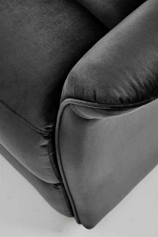 SEMIR 2 atpūtas krēsls, melns — изображение 14