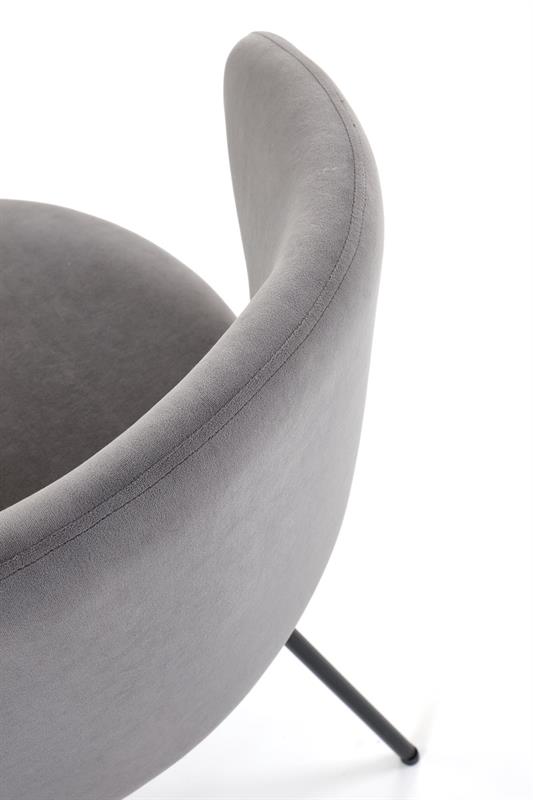 K587 krēsls, pelēks — 7 attēls