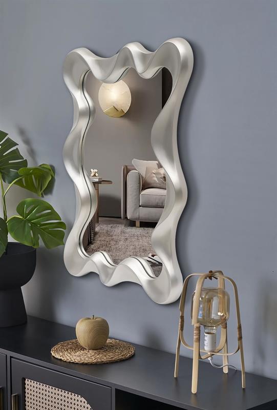 DECO sienas spogulis, antīks sudrabs — изображение 7