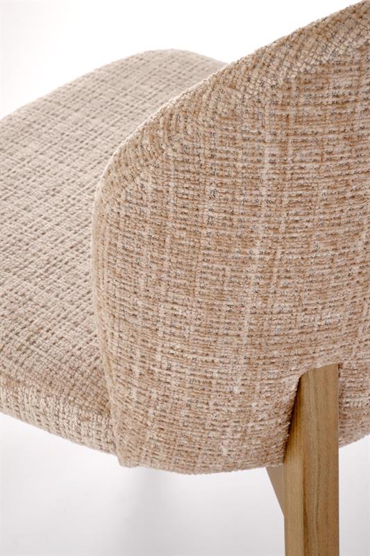BASSO krēsls gaišs valrieksts / CREMONA 14 (bēšs) — изображение 7