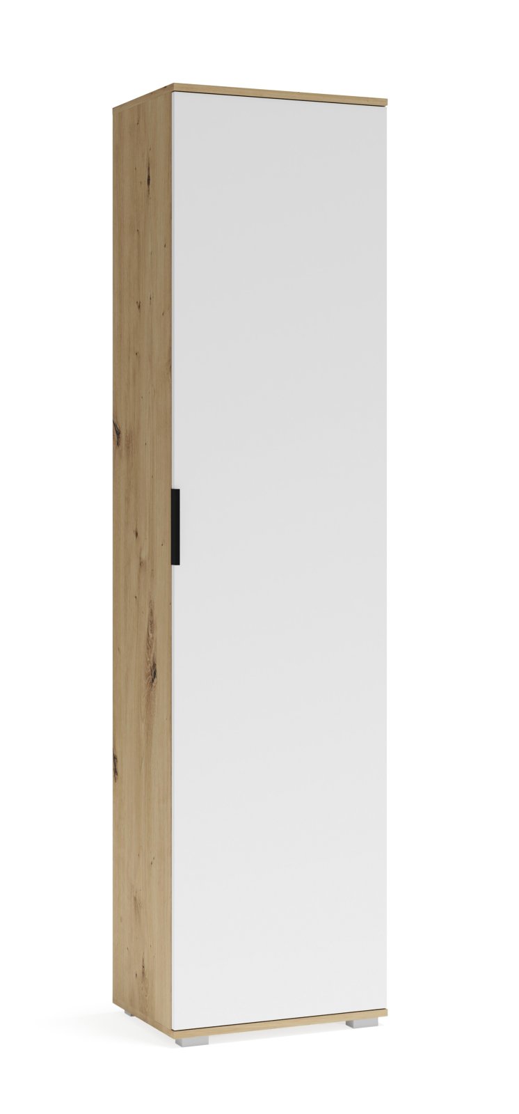 CLIF SL-50 sienas skapis artisan ozols/balts