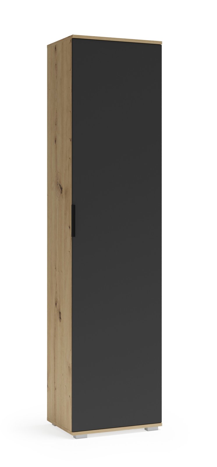 CLIF SL-50 sienas skapis, ozols/antracīts