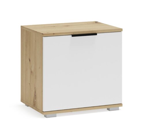 CLIF ST-50 skapis artisan ozols / balts