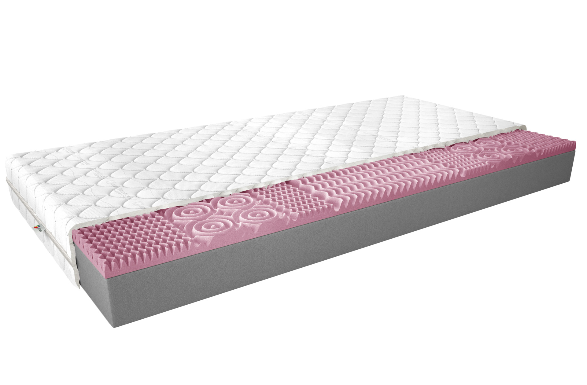 Lauren putu matracis 180x200 Medicott sudraba krāsā — изображение 2