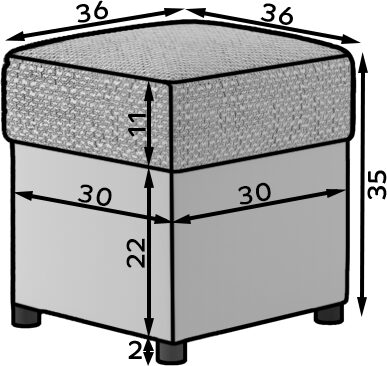 Pufs R1 — 2 attēls