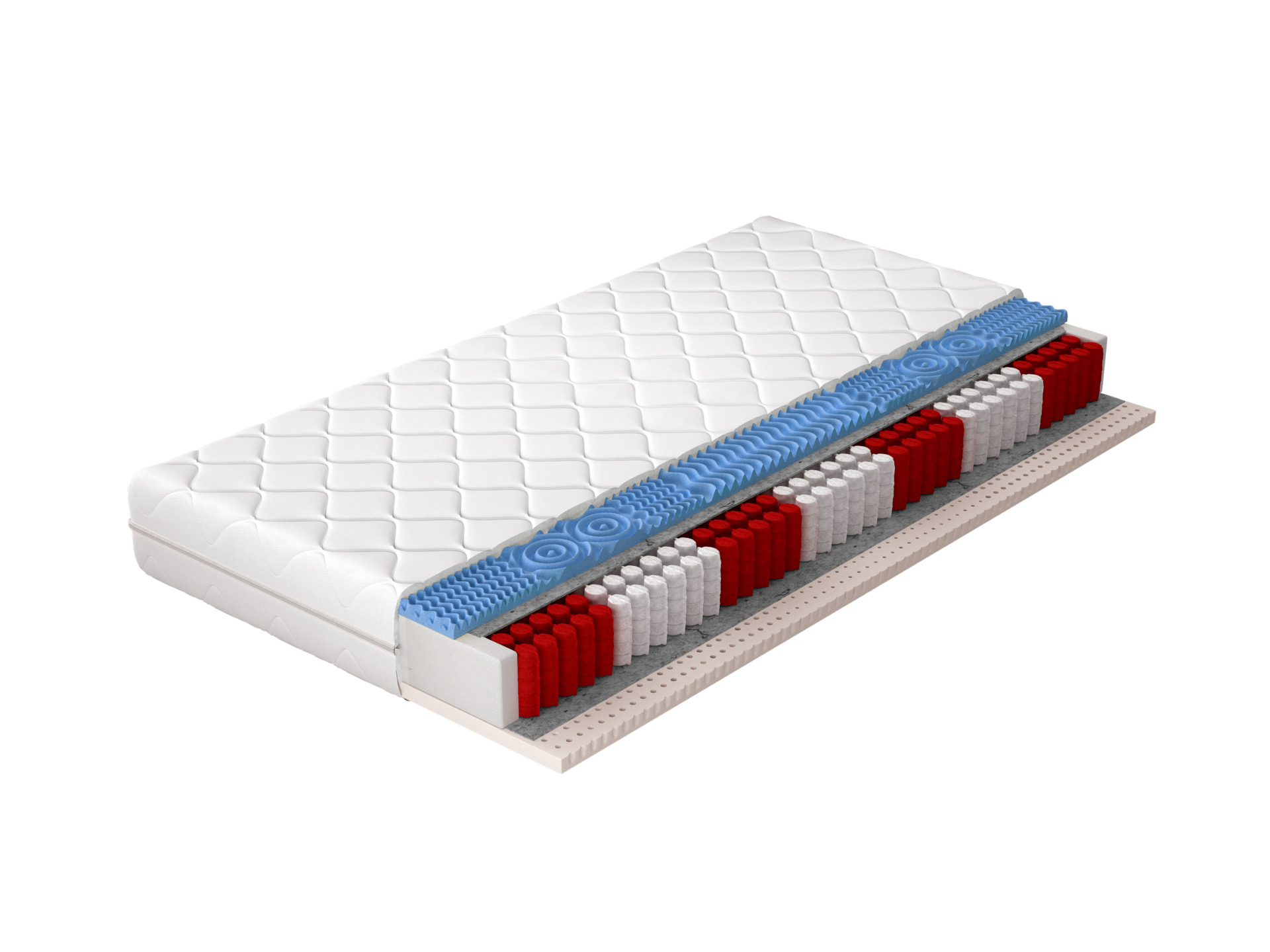 Acapulco Multipocket matrača pārvalks, 120x200, hipoalerģisks