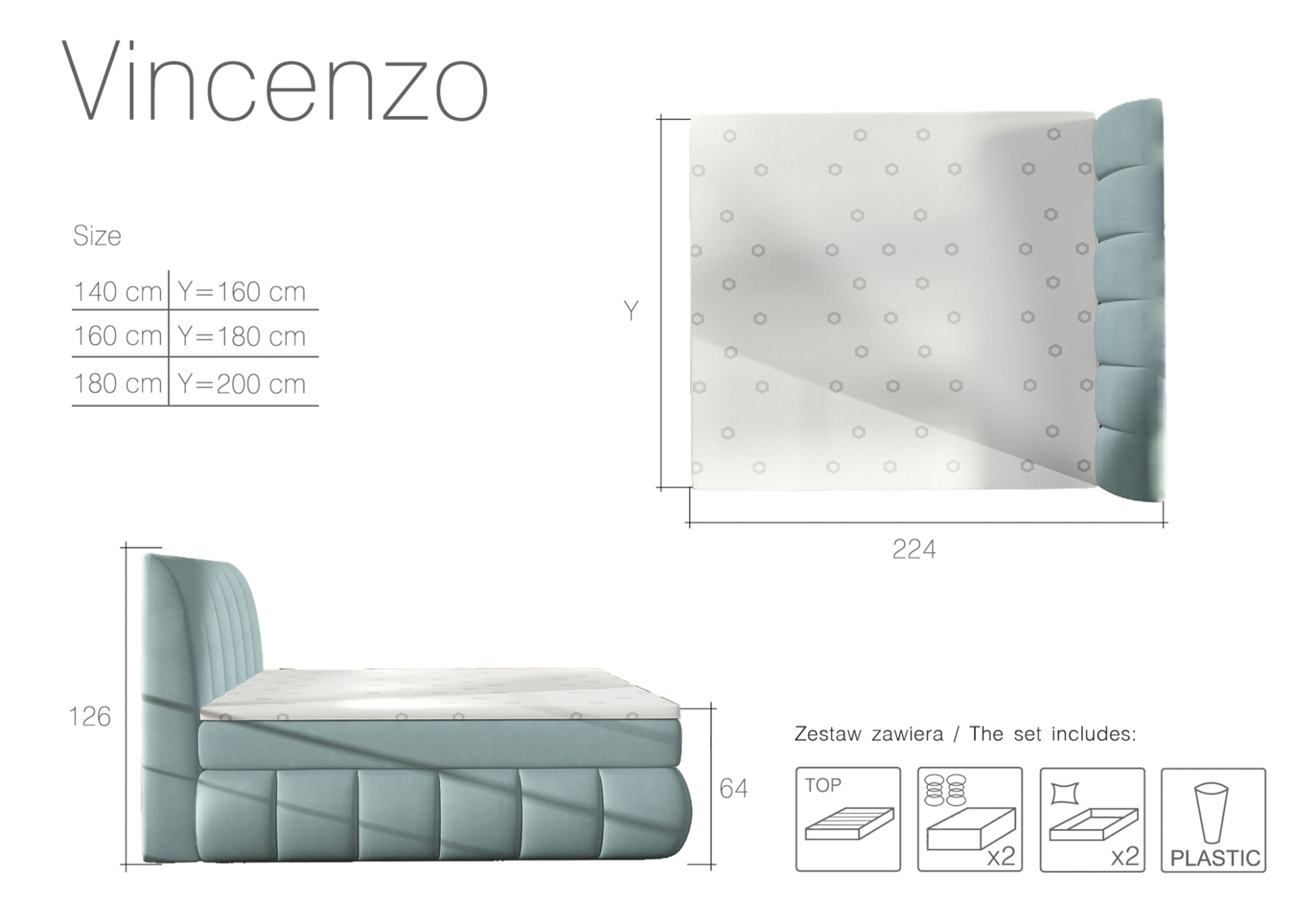 Vincenzo 180X200 — изображение 3