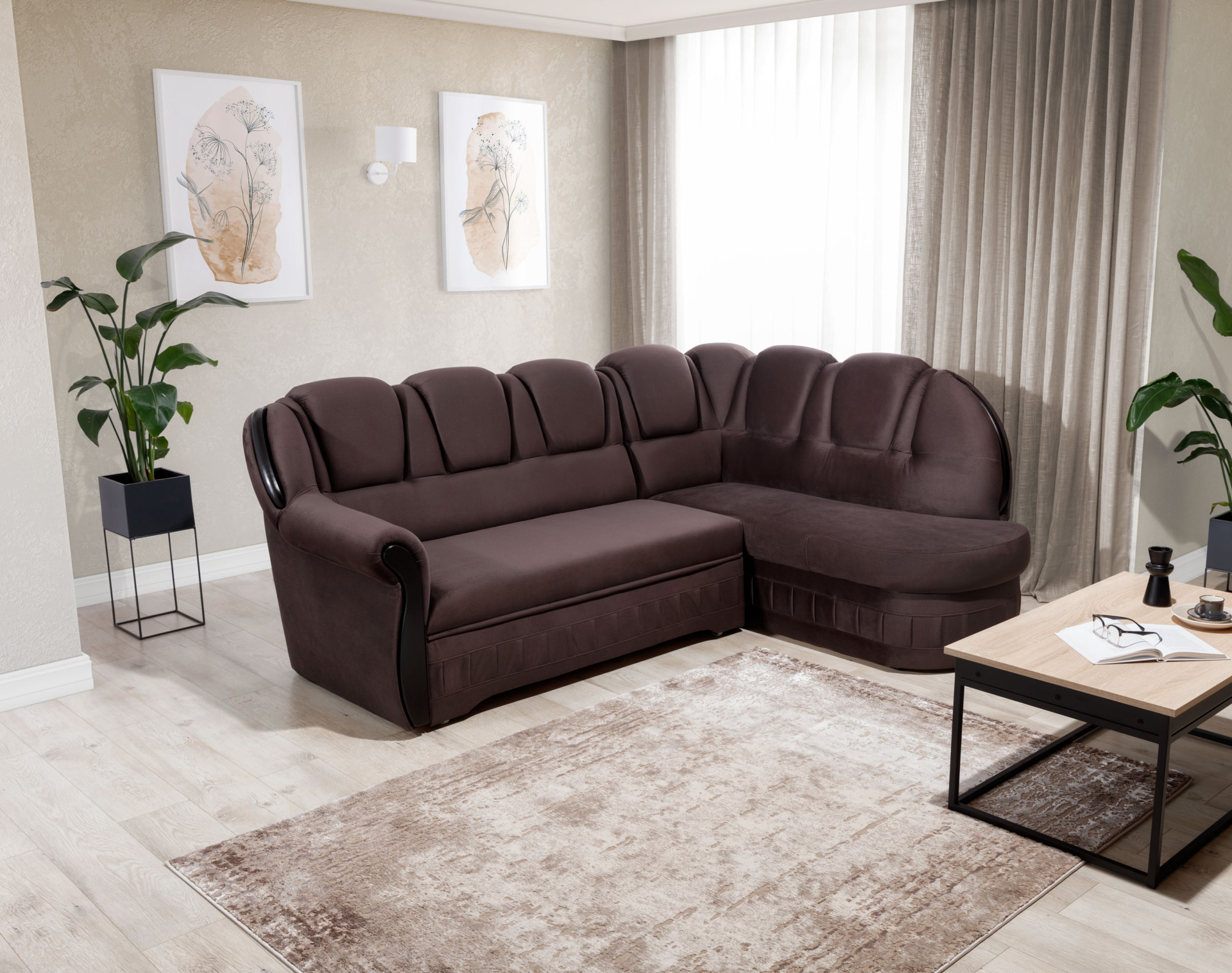 Codrila bēšs 160x220 — 3 attēls