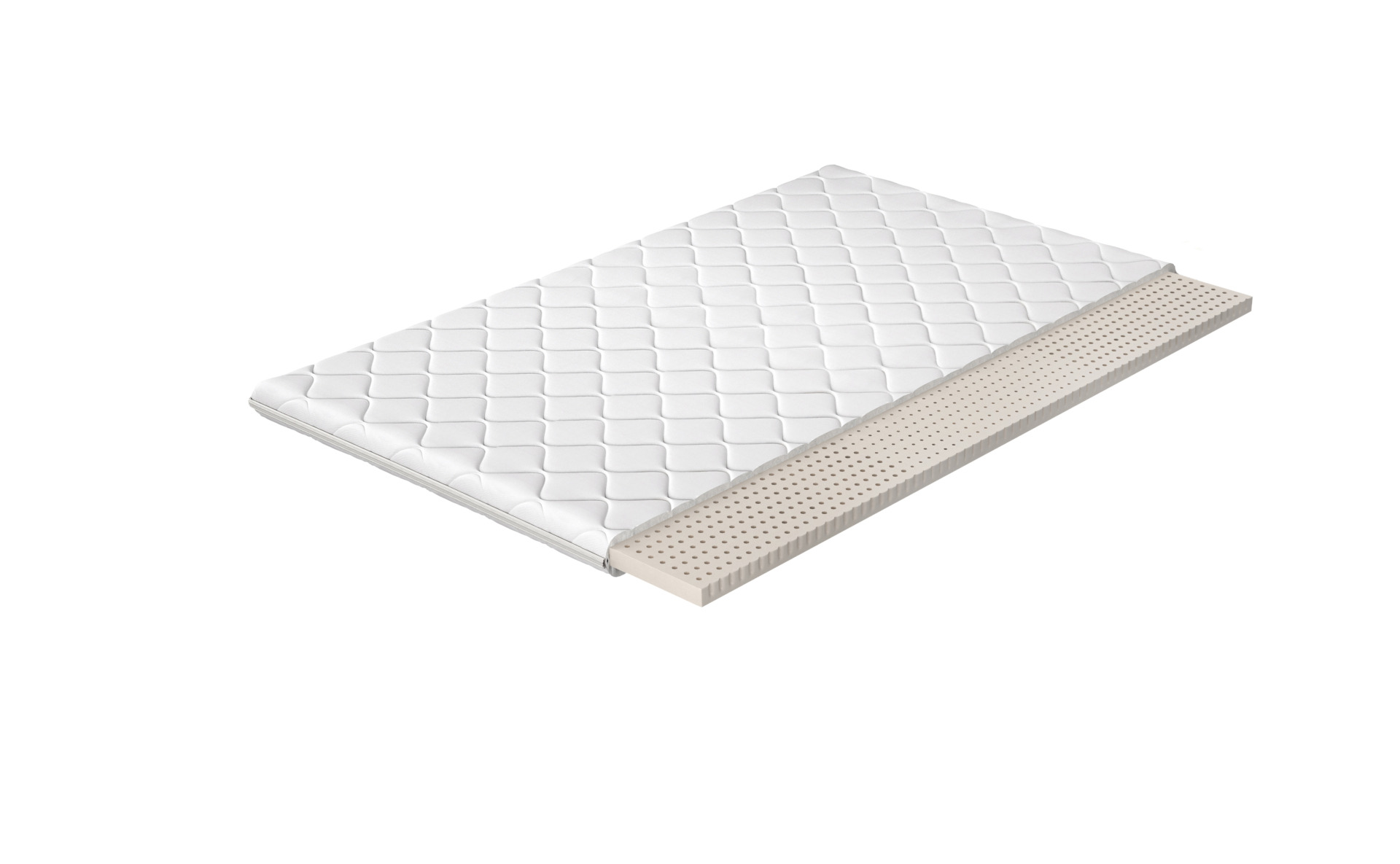 Topper lateksa 160x200 hipoalerģisks pārvalks