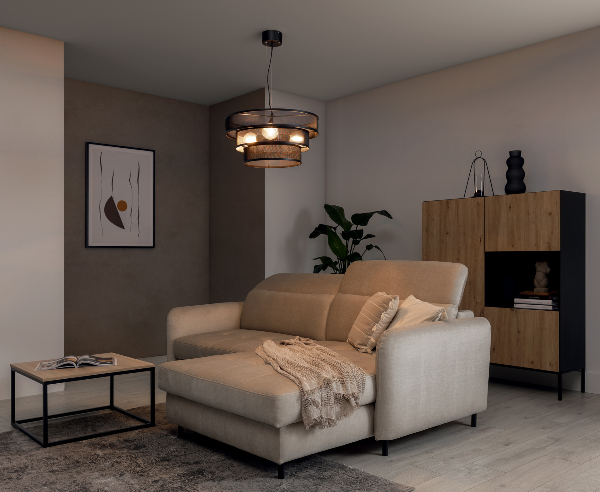 Orabela, 55x130x55cm piekarams 3B melns — изображение 4