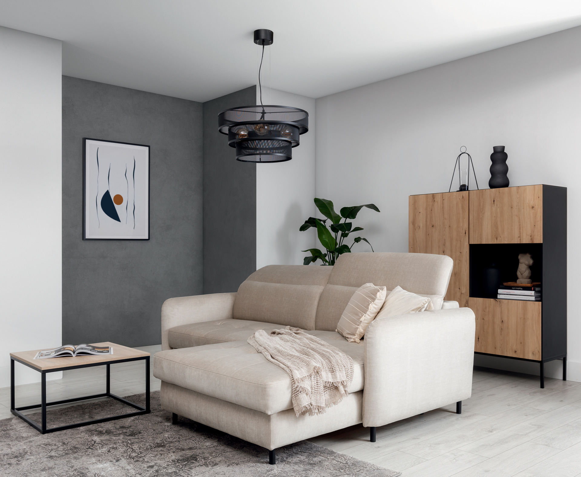 Orabela, 55x130x55cm piekarams 3B melns — изображение 2