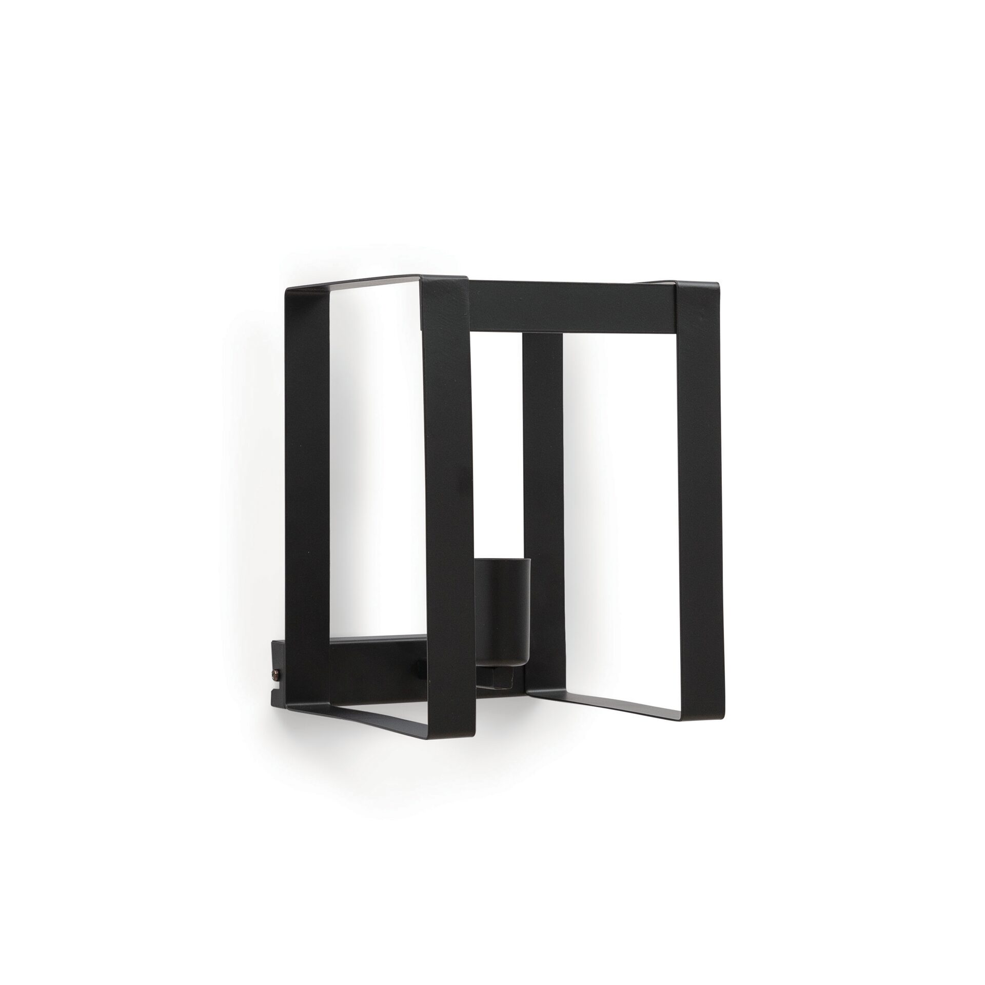 Giorri, 20x18x25cm Sienas lampa 1 melna — изображение 3