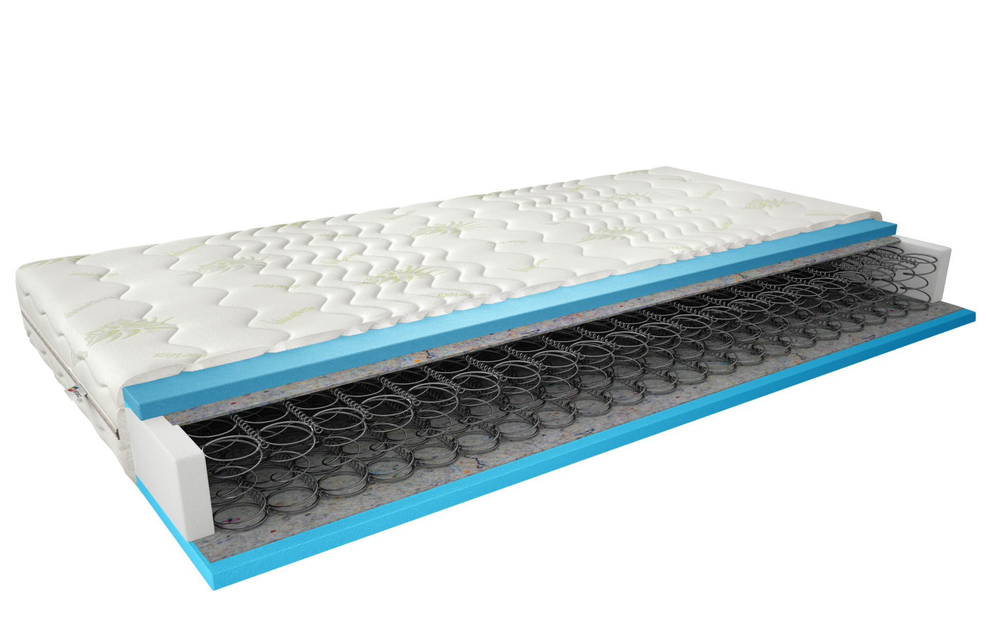 Orsola Bonnell atsperu matracis 90x200 Aloevera