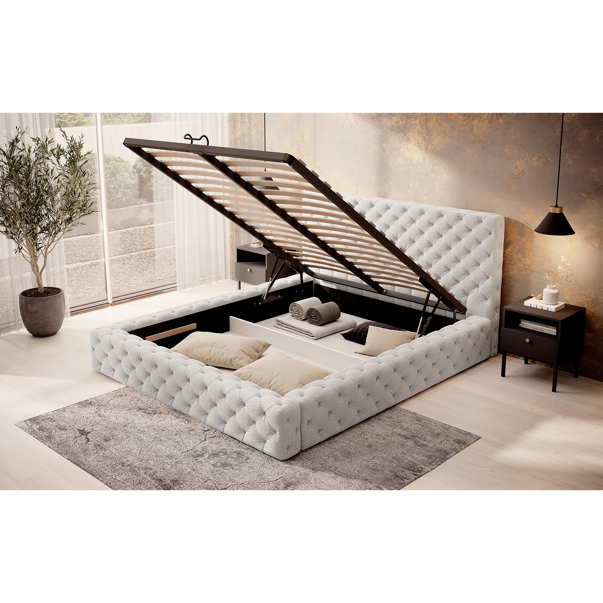 Prinča stila gulta 180x200 — 3 attēls