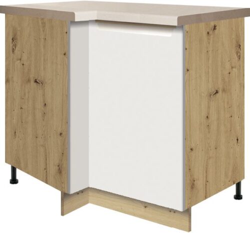 Stūra skapītis apakšā 100/70 cm Glamour GLA-14DP