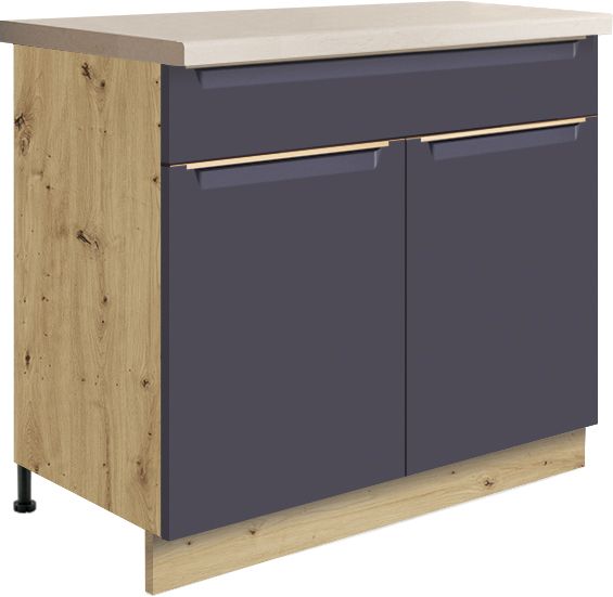 Glamour GLA-7D 90 cm pamatnes skapis ar atvilktni — изображение 2