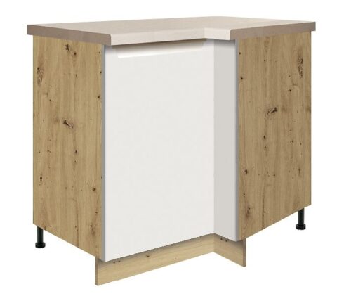 Stūra skapītis apakšā 100/70 cm Glamour GLA-15DL