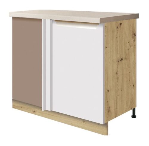 Stūra skapītis apakšā 110/60 cm Glamour GLA-25DP